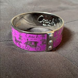 Coach Purple Bracelet